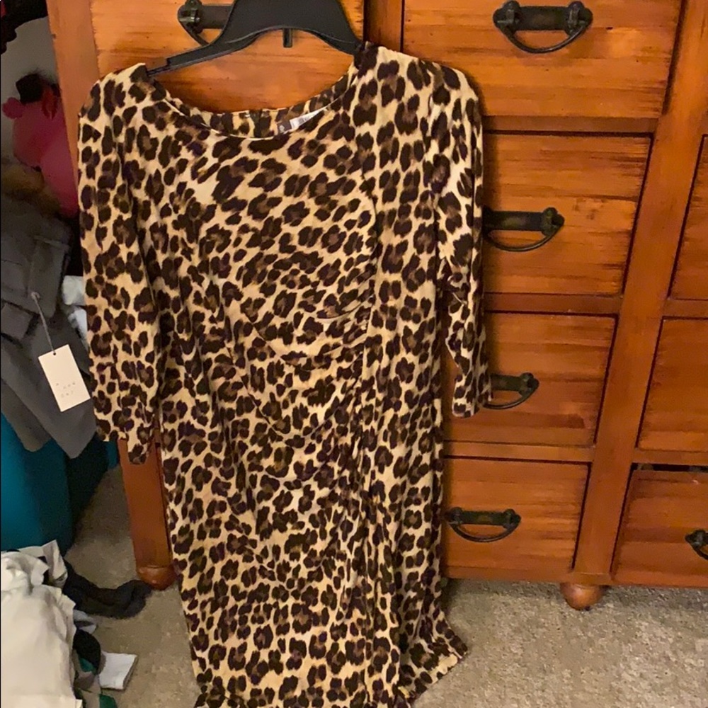 Leopard JLO dress